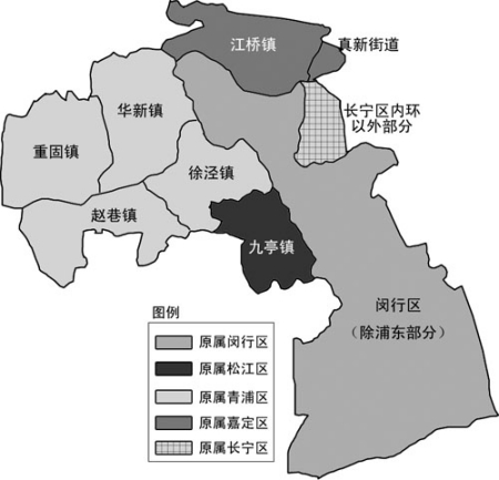 上海大虹桥版本:建550千米超大商区撤销闵行长宁建制